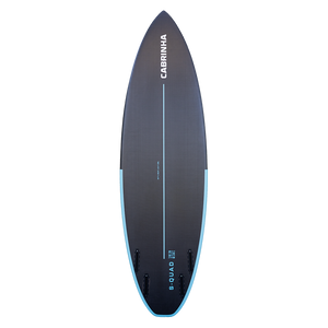 2026 Cabrinha S-Quad high-performance quad surfboard designed for powerful waves with DSV bottom shape and Apex carbon construction.