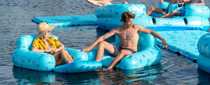 2027 Radar Aqua Lounger - Blue Palms