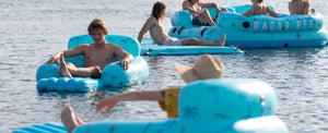 2027 Radar Aqua Lounger - Blue Palms