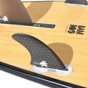 CIRCLE ONE 9' BAMBOO LONGBOARD SURFBOARD S2AS