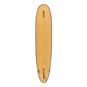 CIRCLE ONE 9' BAMBOO LONGBOARD SURFBOARD S2AS