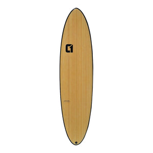 CIRCLE ONE BAMBOO ROUND TAIL MINI MAL SURFBOARD S2AS