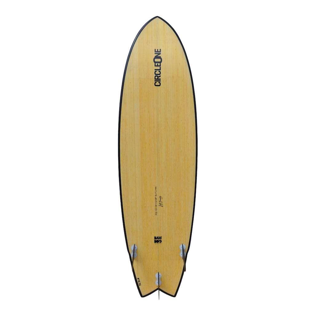 CIRCLE ONE BAMBOO WING SWALLOW TAIL SURFBOARD CIRCLE ONE