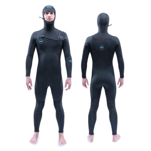 Dakine Mission Chest-Zip Hooded 6/5/4mm Men's Wetsuit 2023 S2AS