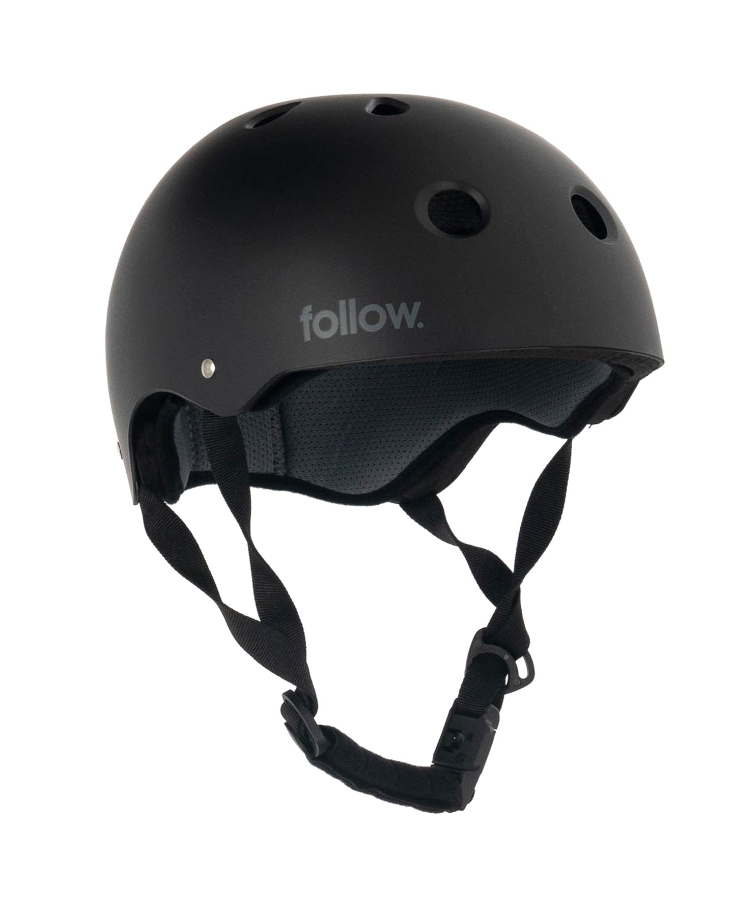 Follow Pro Helmet - Black/Charcoal Follow