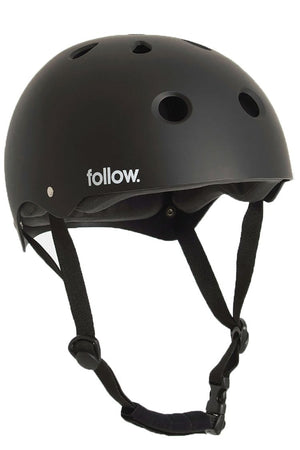 Follow Safety First Wakeboarding Helmet-Black Follow