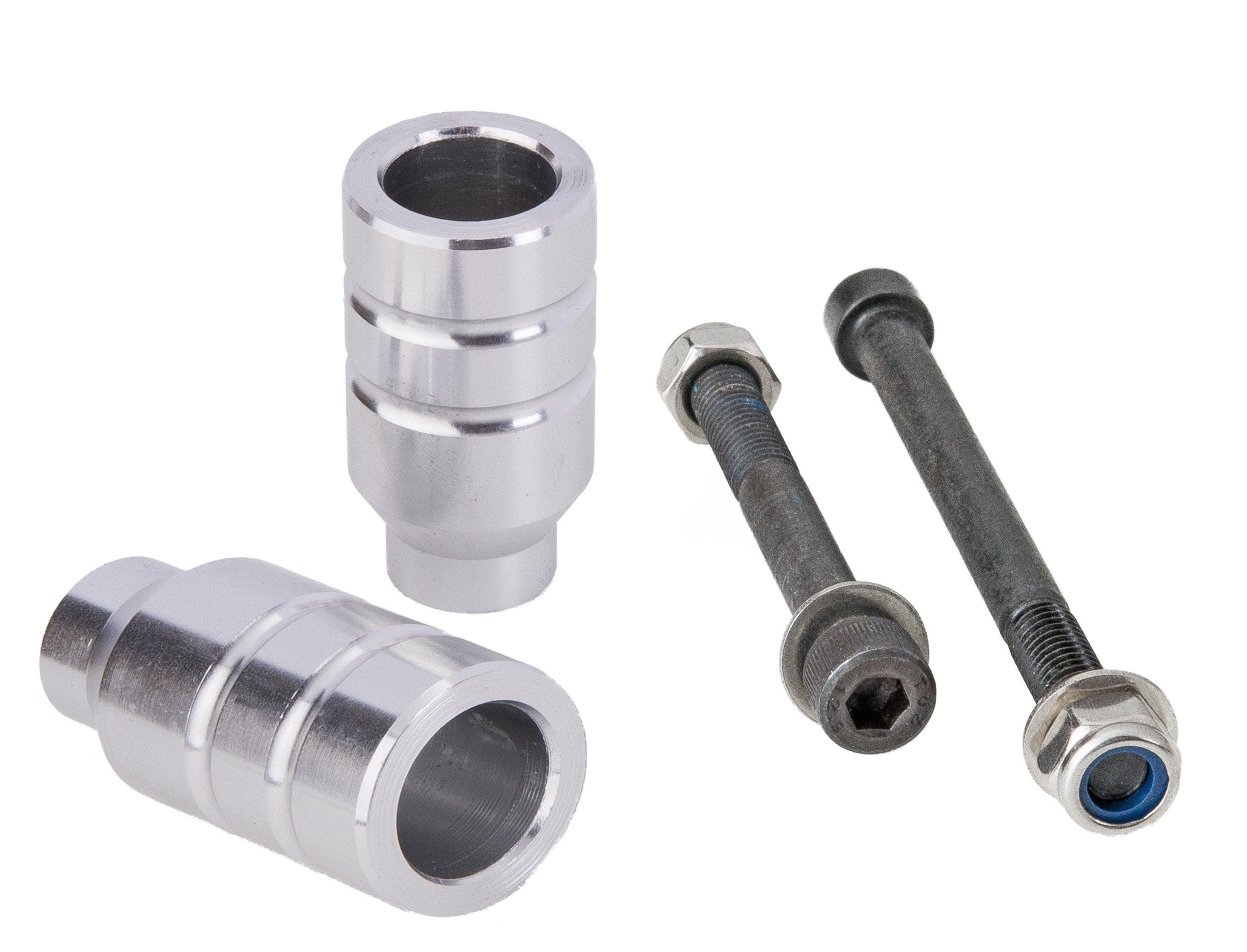 Grit Scooters Alloy Scooter Pegs - Silver S2AS