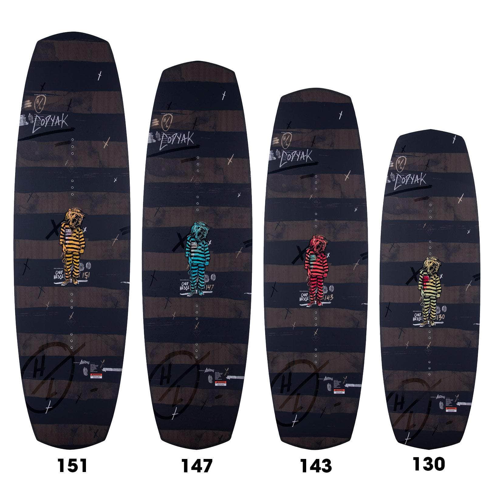 Hyperlite Codyak Signature Cable Wakeboard 2023 S2AS