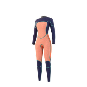 Mystic Jayde Women's Fullsuit 4/3mm Double Fzip Black S2AS