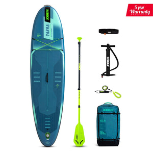 Jobe Yarra 10.6 Inflatable Paddle Board Package Steel Blue Jobe