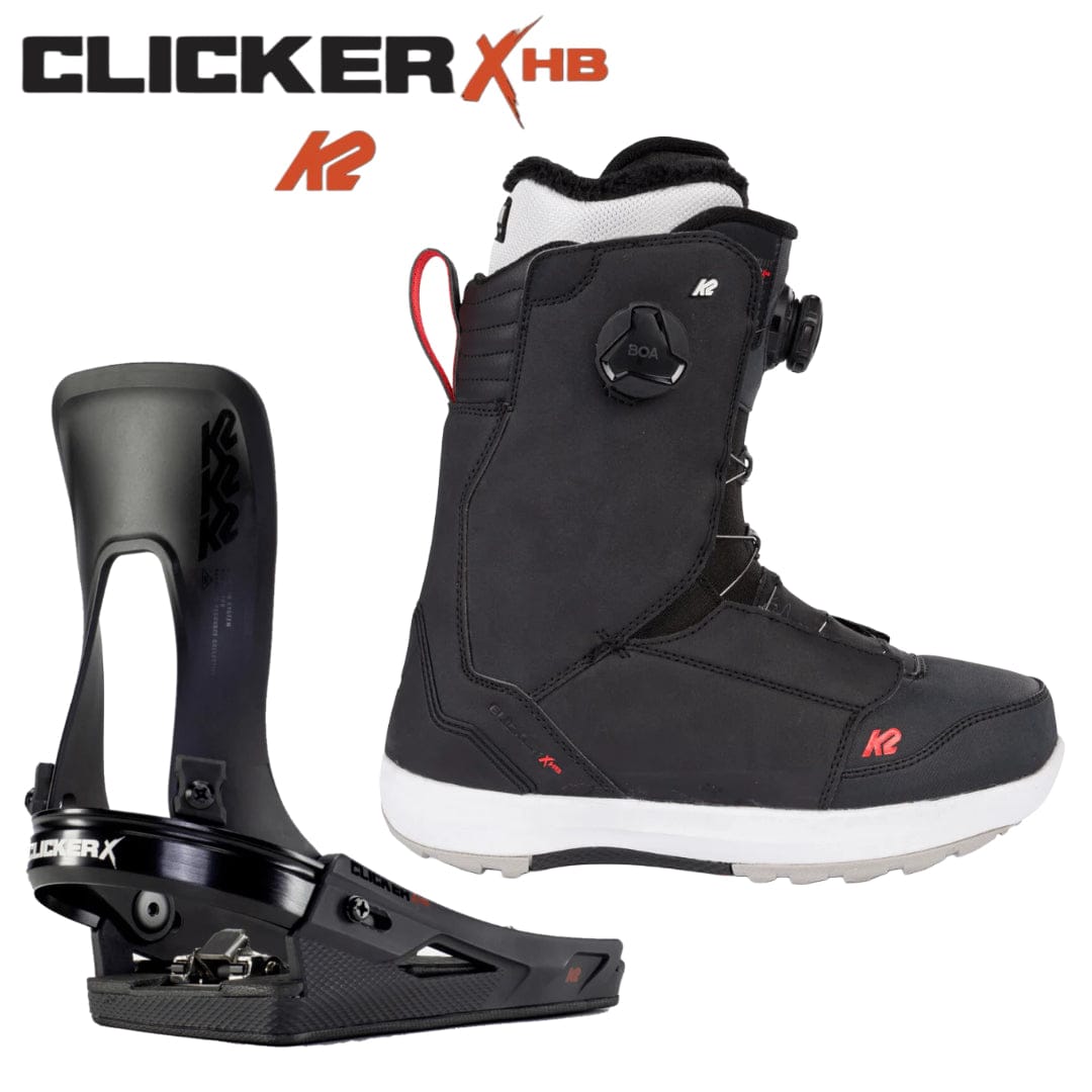 K2 Boundary Clicker X HB Boots + K2 Clicker X HB Bindings Package K2