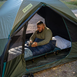 Kelty Lowdown Cot – Sturdy, Low-Profile Camping Cot Kelty