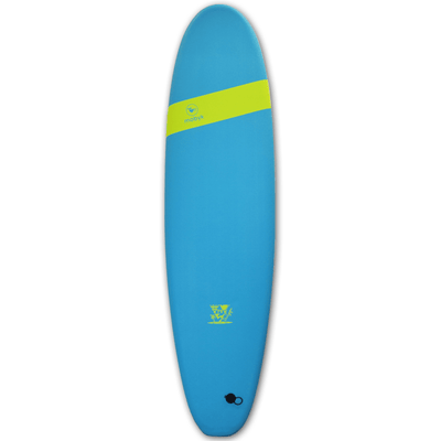 Mobyk Classic Long Softboard - Blue Curacao Mobyk