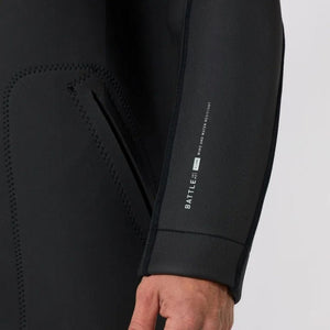 Mystic Battle Neoprene Jacket 3/2mm Black S2AS