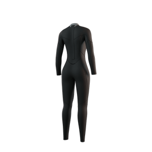 Mystic Brand Fullsuit 3/2mm BackZip Flatlock Women - Black - 2026 Mystic