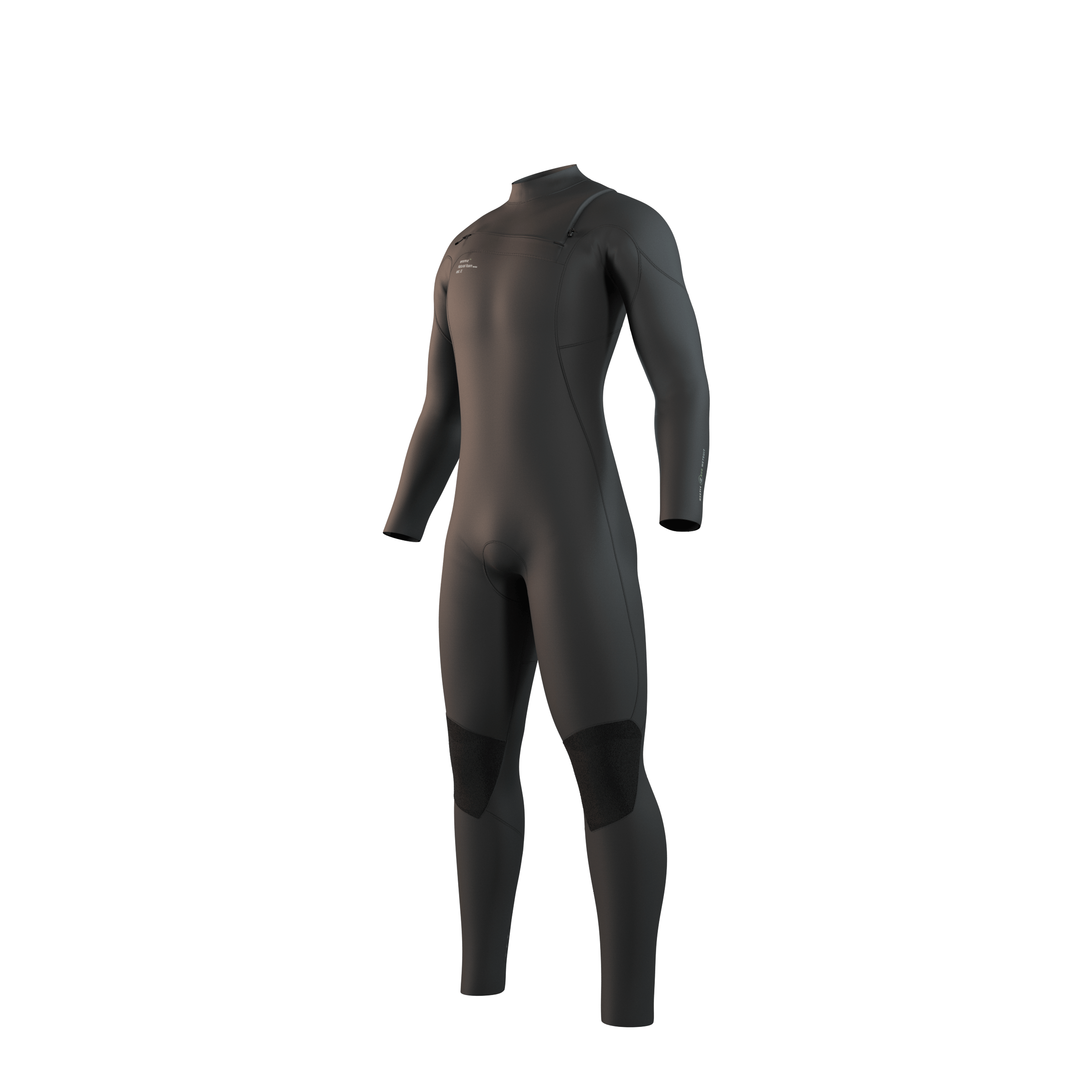 Mystic Evolve Fullsuit 3/2mm FrontZip Men - NATURAL FOAM - Black - 2026 Mystic