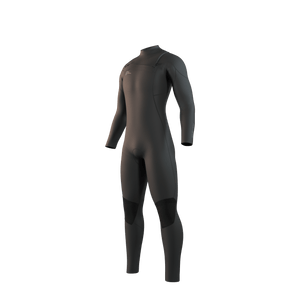 Mystic Evolve Fullsuit 4/3mm FrontZip Men - NATURAL FOAM - Black - 2026 Mystic