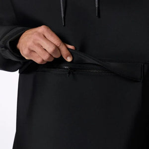 Mystic Fury Neoprene Hoodie 3/2mm Black S2AS