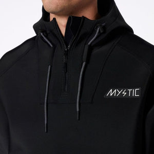 Mystic Fury Neoprene Hoodie 3/2mm Black S2AS