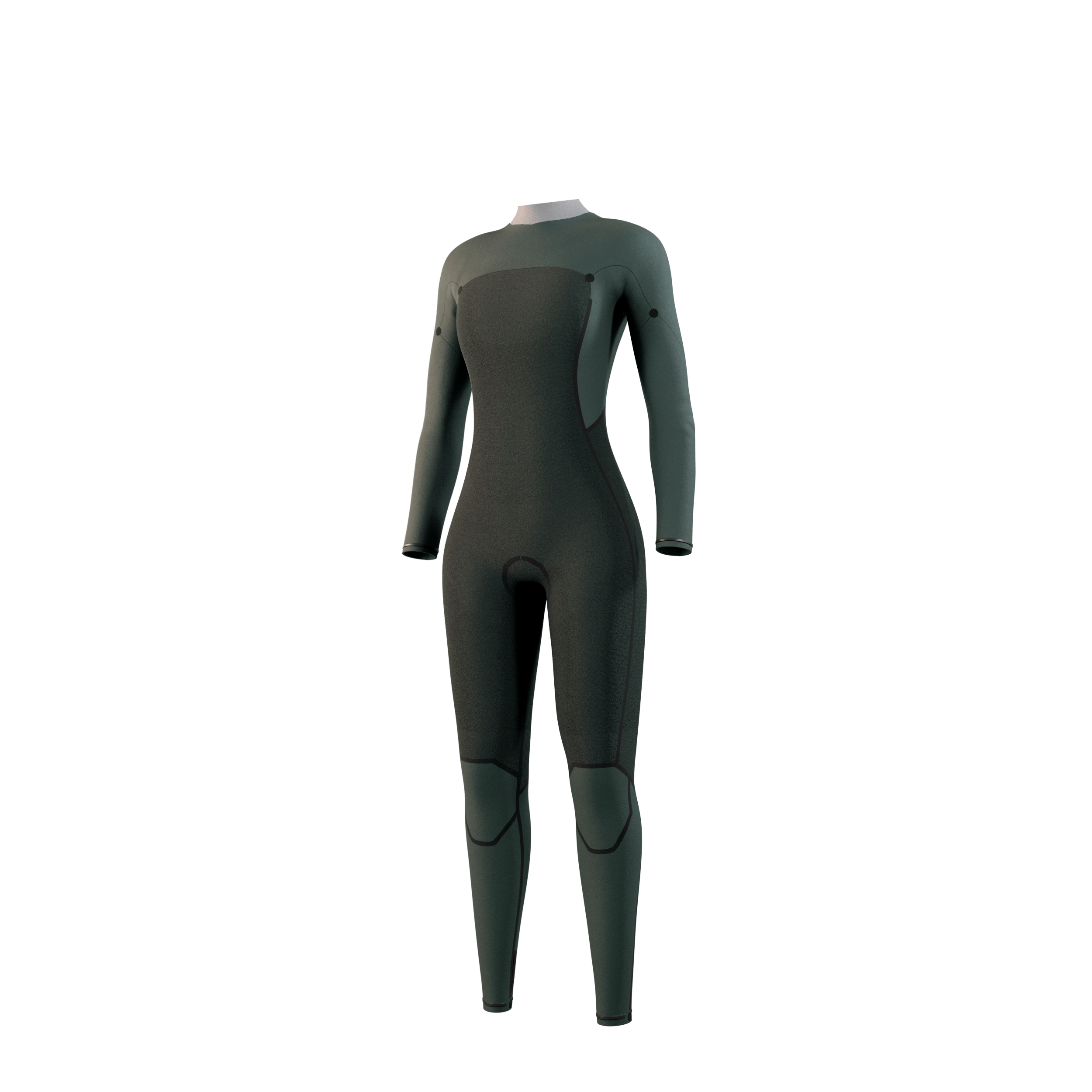 Mystic Haven Fullsuit 4/3mm Double Fzip Women - Teal - 2026 Mystic