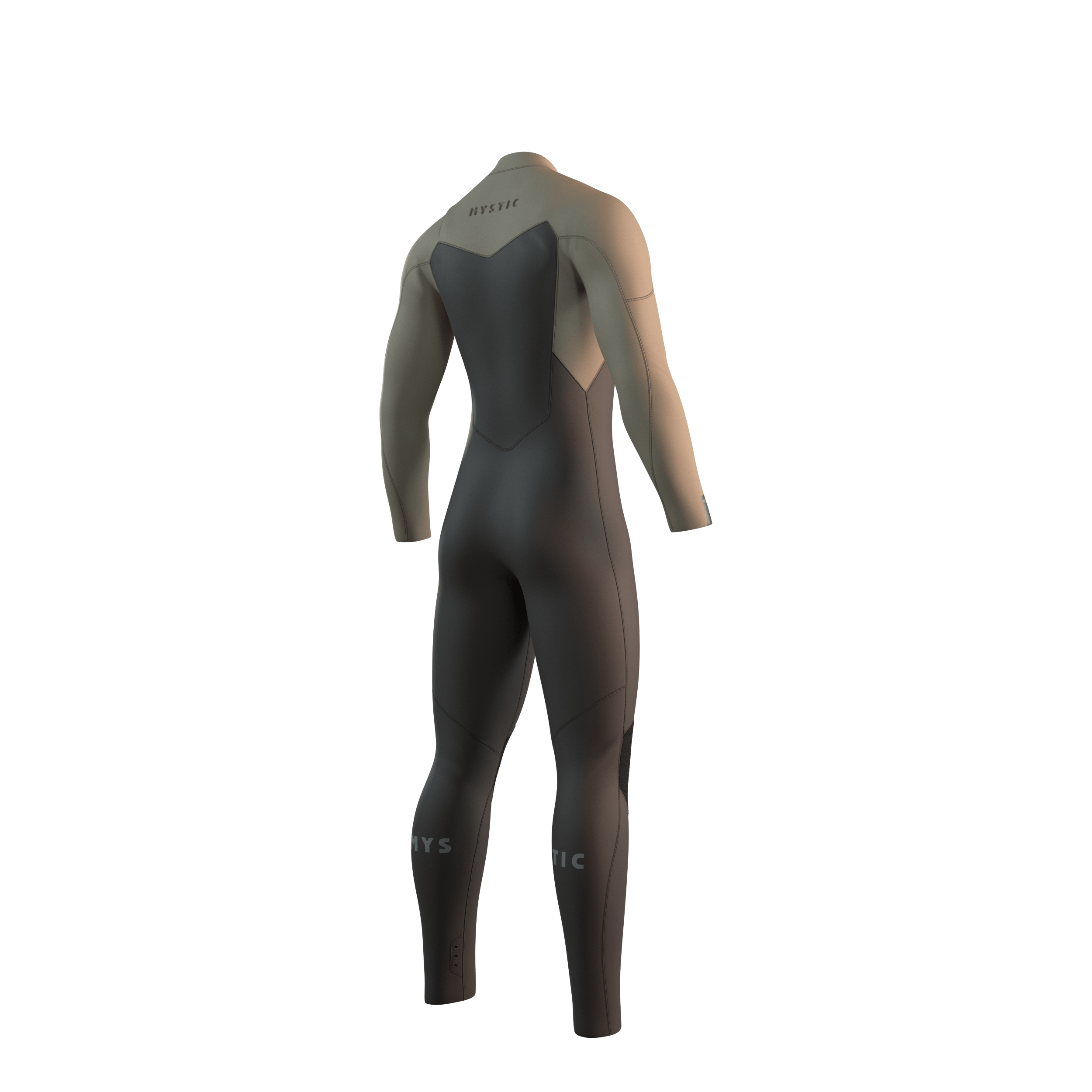 Mystic Motion Fullsuit 4/3mm FrontZip - Truffle - 2026 Mystic