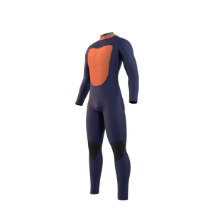 Mystic Star Fullsuit 3/2mm Bzip - Black / Blue - 2026 Mystic