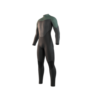 Mystic Star Fullsuit 4/3mm BackZip - Dark Olive - 2026 Mystic