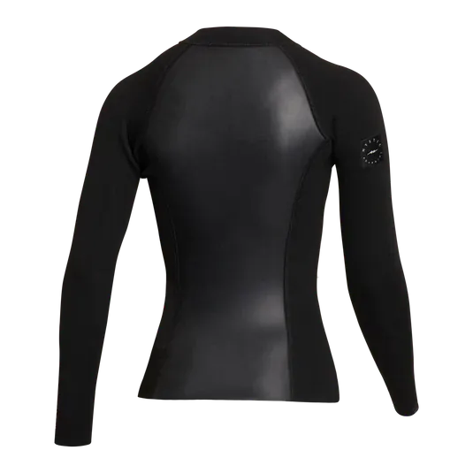 Mystic Sway L/S Neoprene Vest - Black - 2026 Mystic