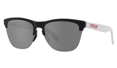 Oakley Frogskins Lite Sunglasses (Matt Black/Sliver with Black Prizm) OAKLEY