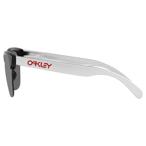 Oakley Frogskins Lite Sunglasses (Matt Black/Sliver with Black Prizm) S2AS