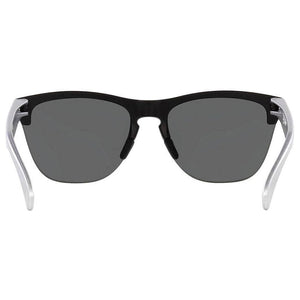 Oakley Frogskins Lite Sunglasses (Matt Black/Sliver with Black Prizm) S2AS