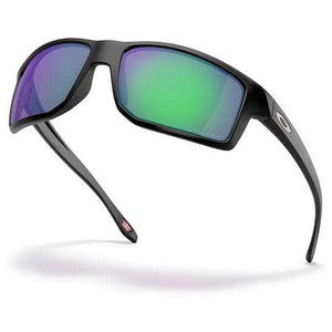 Oakley Gibston Sunglasses (Matte Black with Prizm Jade) S2AS