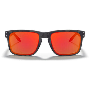 Oakley Holbrook Sunglasses Black Camo With Prizm Ruby S2AS