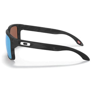Oakley Holbrook Sunglasses Matte Black Camo With Prizm Deep Water Polarised S2AS