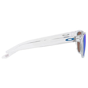 Oakley Manorburn Sunglasses (Polished clear with Prizm Sapphire) S2AS