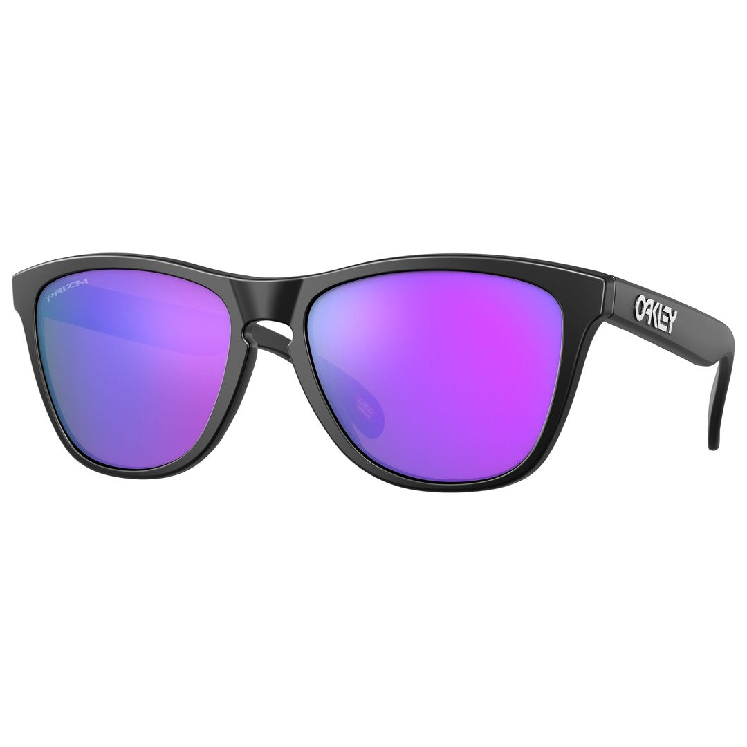 Oakley OO9013 Frogskins Sunglasses Matte Black OAKLEY