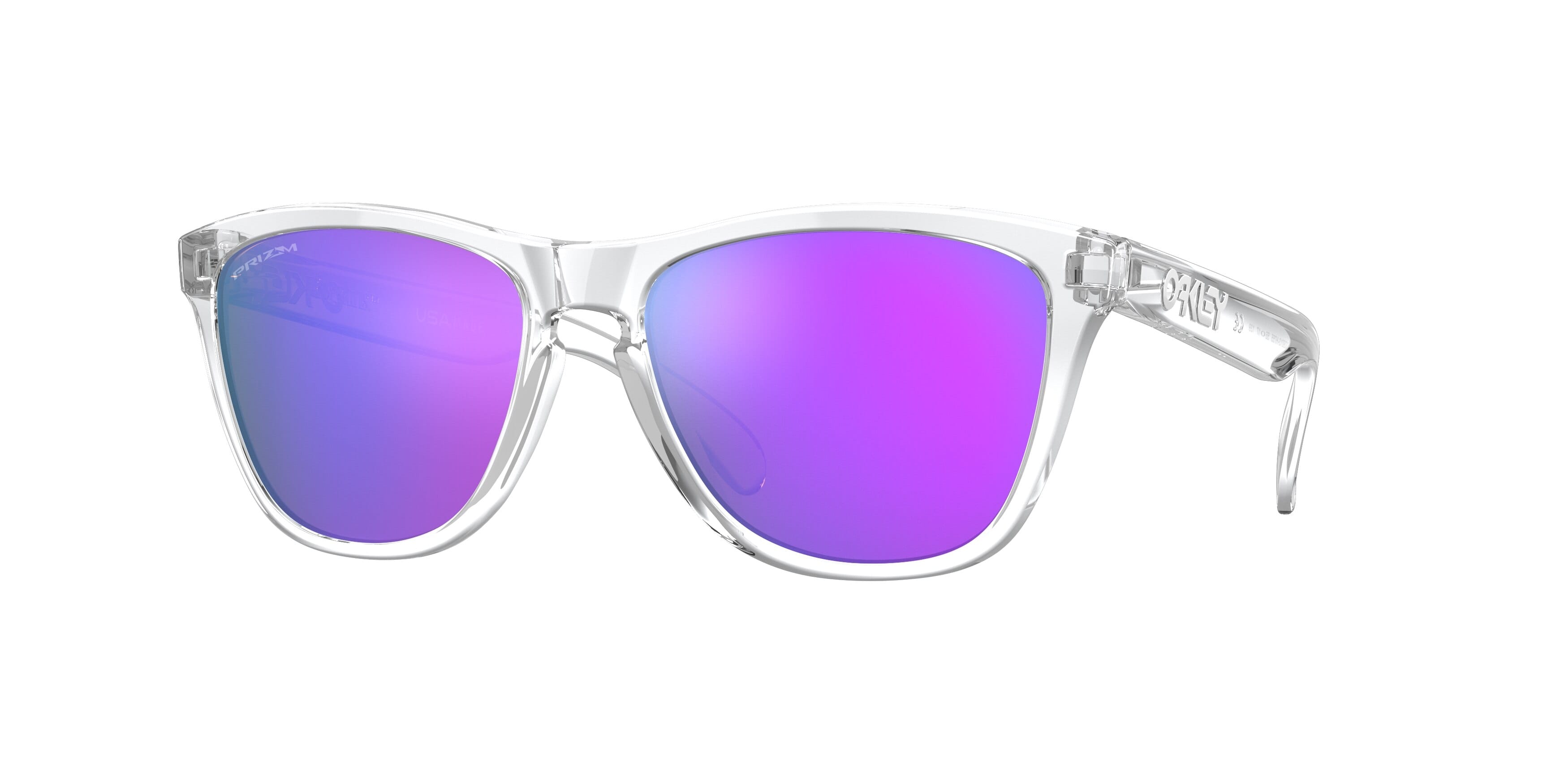 Oakley OO9013 Frogskins Sunglasses POI Clear OAKLEY