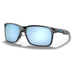Oakley Portal X Sunglasses (Polished Black with Prizm Deep water Polarised) S2AS