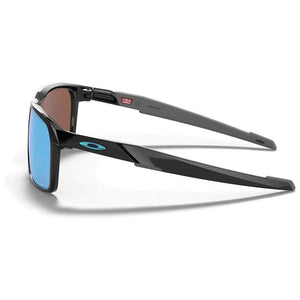 Oakley Portal X Sunglasses (Polished Black with Prizm Deep water Polarised) S2AS