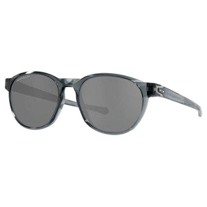 Oakley Reedmace Sunglasses (Crystal black with Prizm Black Polarised) S2AS