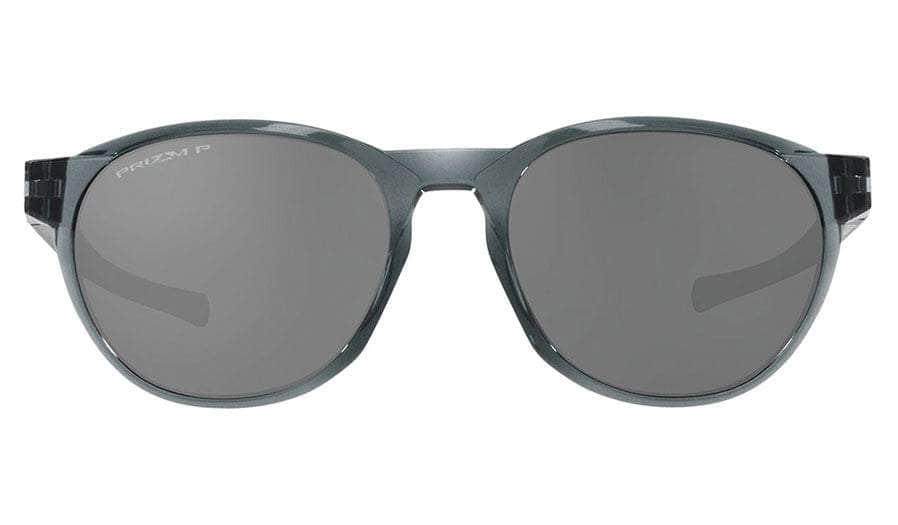 Oakley Reedmace Sunglasses (Crystal black with Prizm Black Polarised) S2AS