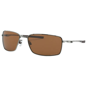 Oakley Square Wire Sunglasses (Tungsten with Tungsten Iridium Polarised) S2AS