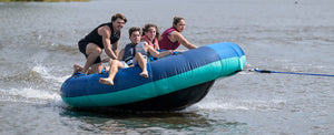 2027 Radar Orbit 4 Person Towable Tube - Teal / Blue