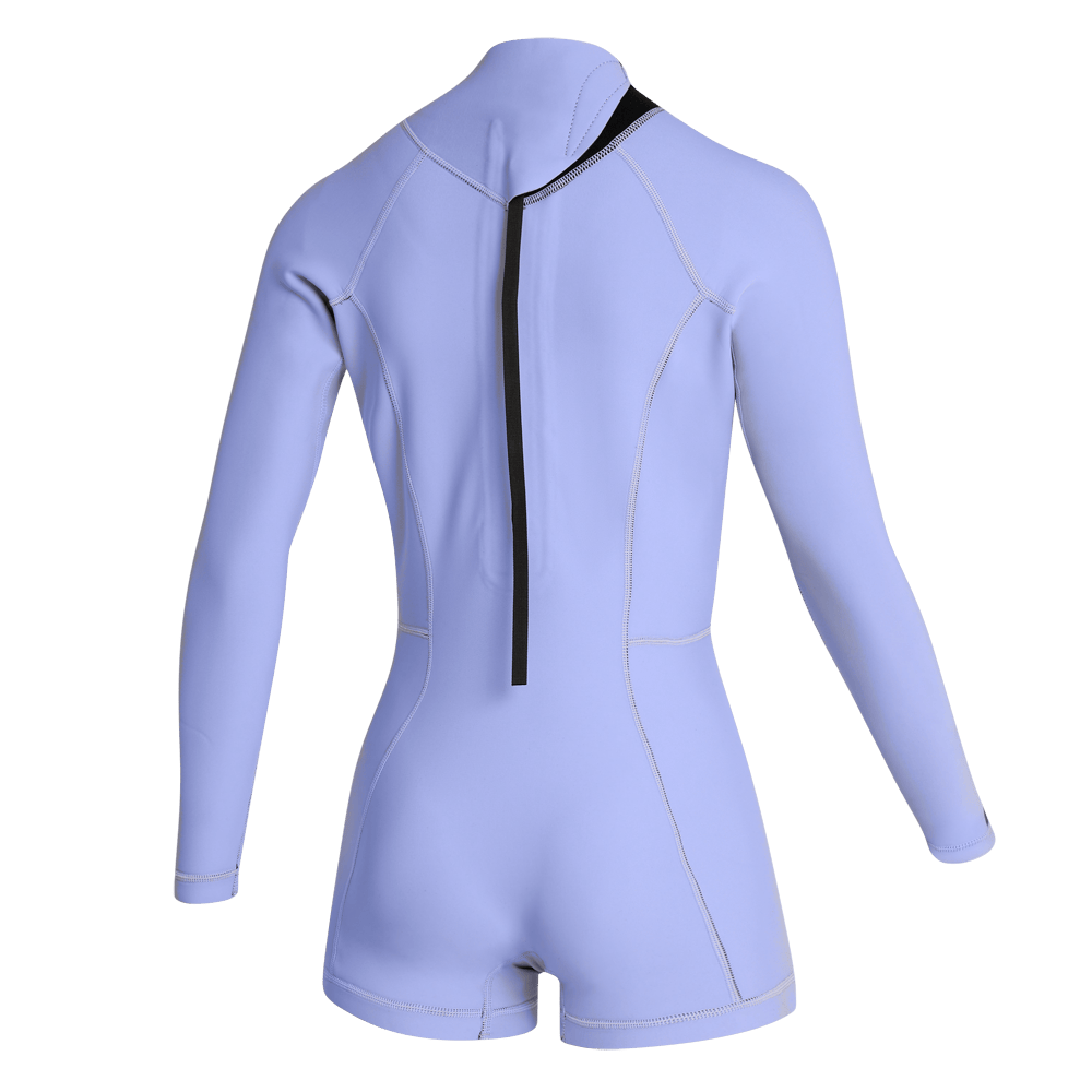 Mystic Lunar Longarm Shorty 2/2mm Bzip Women - 2026 - Iris Blue Mystic