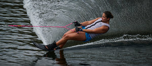 2027 Radar Lyric Graphite Women's Slalom Waterski - Carbon / Black