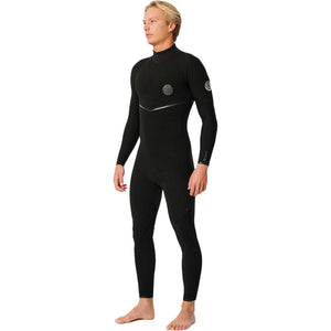 Rip Curl EBomb 4/3 Back Zip Steamer Wetsuit S2AS