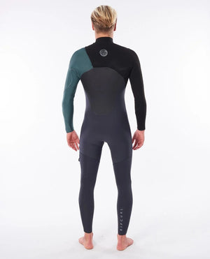 Rip Curl Flashbomb 4/3 Chest Zip Wetsuit (Green) S2AS