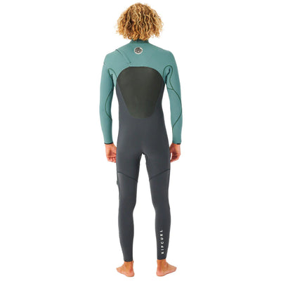 Ripcurl Flashbomb 4/3 Chest Zip Wetsuit (Muted Green) Rip Curl