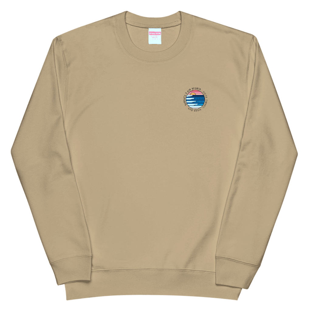 S2AS Sunset Graphic Crew (Sand) S2AS