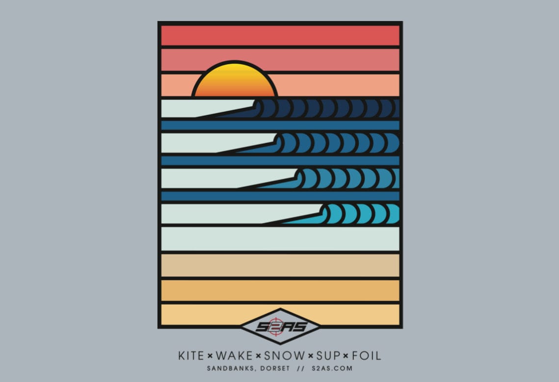 S2AS Sunset Hoodie (Powder Blue) Surface2Air Sports